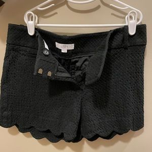 Black shorts